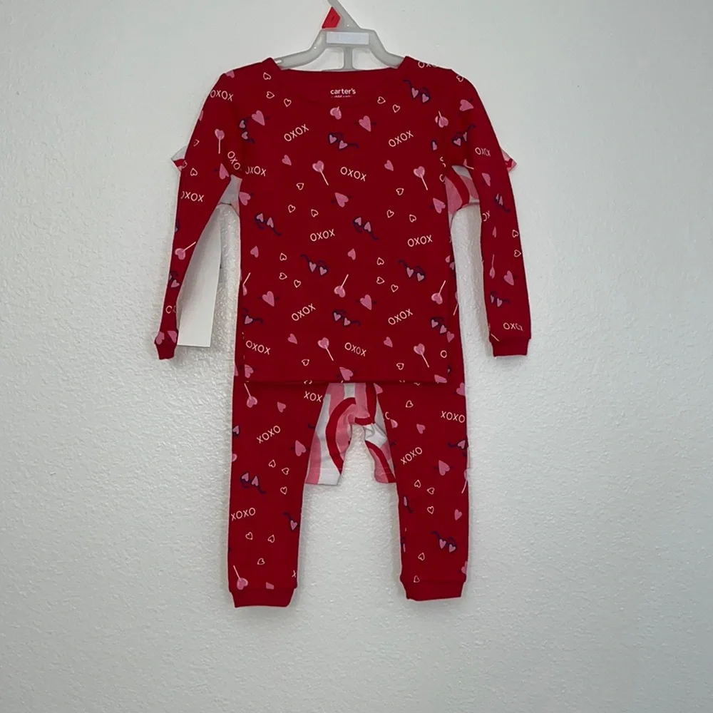 Carter’s Child of mine girl pajama set, please read description toddler